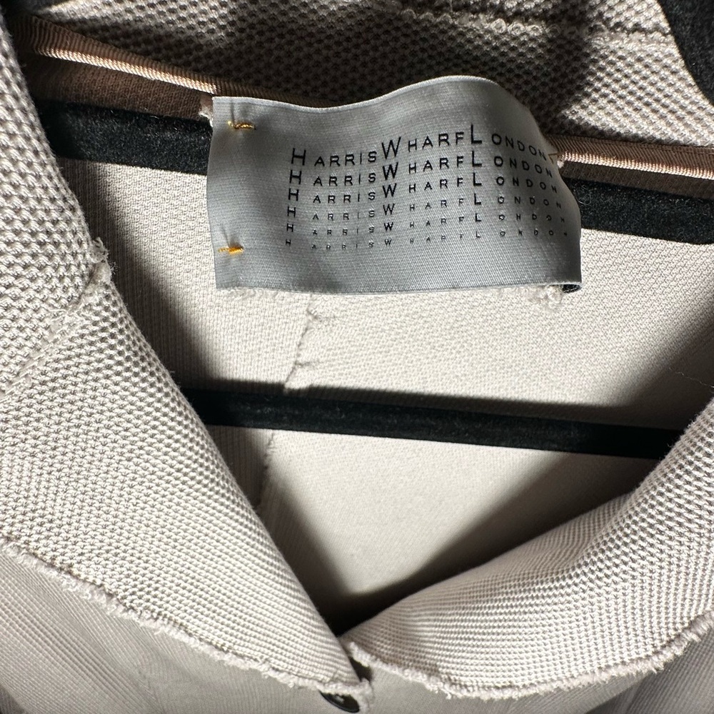 Harris Wharf London  Light Gray  Blazer - Picture 5 of 15
